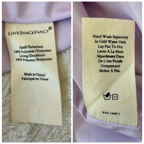 LoveShackFancy NWT Pink Purple Faron Tiered Bow Tulle Ballerina Mini Dress 4 - Picture 13 of 16